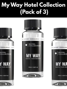 Hotel Collection Diffuser Oil - My Way - Aromatherapy 4.06 Fl Oz (Pack of 3)
